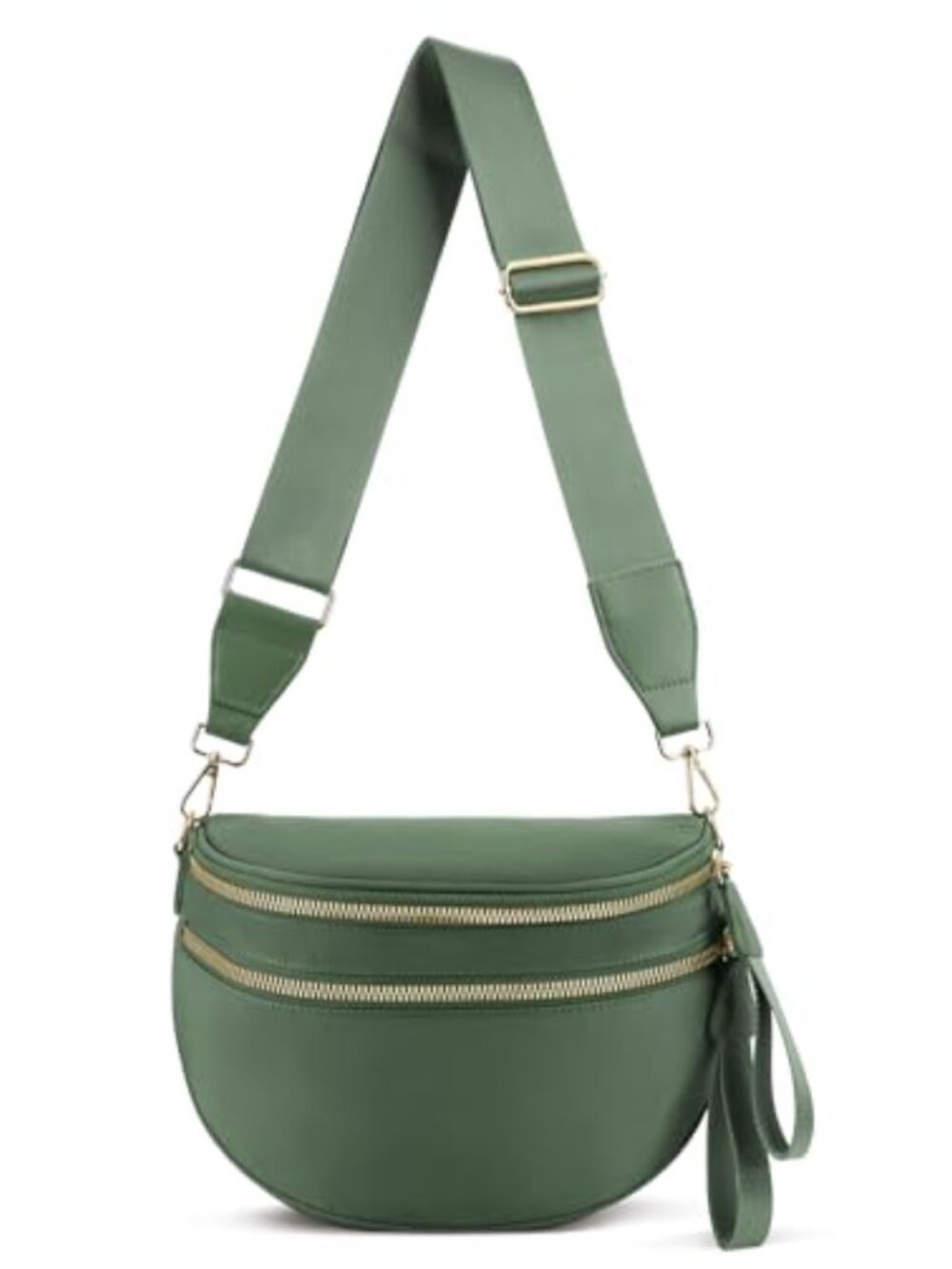 Checkered Crossbody Bag Womens Sling Purse Detachable Adjustable Strap Zipper